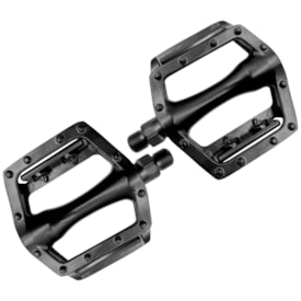 Pedal Bike Metalciclo Freestyle Inglês 9/16 Alumínio Preto