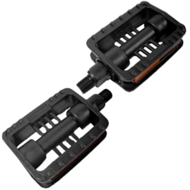 Pedal Bike Metalciclo Mirim Sueco 1/2 Nylon Preto