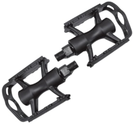 Pedal Bike Metalciclo MTB Inglês 9/16 Nylon Preto