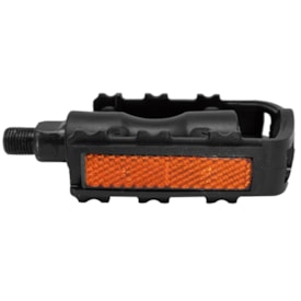 Pedal Bike Metalciclo MTB Inglês 9/16 Nylon Preto