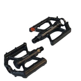 Pedal Bike Metalciclo Native Inglês 9/16 Alumínio Preto