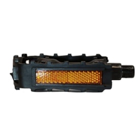 Pedal Bike Metalciclo Original Inglês 9/16 Nylon Preto