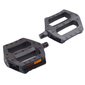 Pedal Bike Nitrus MX-P668 Inglês 9/16 Nylon Preto