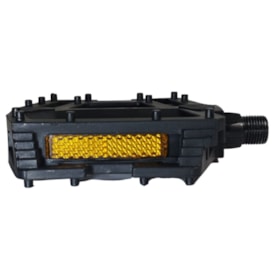 Pedal Bike Nitrus Plataforma Inglês 9/16 Nylon Preto