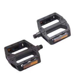 Pedal Bike Nitrus Plataforma MX-P676 Inglês 9/16 Nylon Preto