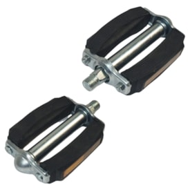 Pedal Bike Wencum Alvorada Aço MTB  Sueco 1/2 Preto C/ Refletor