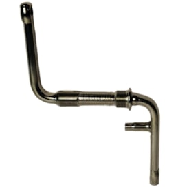 Pedivela Aço Monobloco Royal Ciclo Cromado 115mm