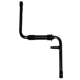 Pedivela Aço Monobloco Royal Ciclo Preto 140mm