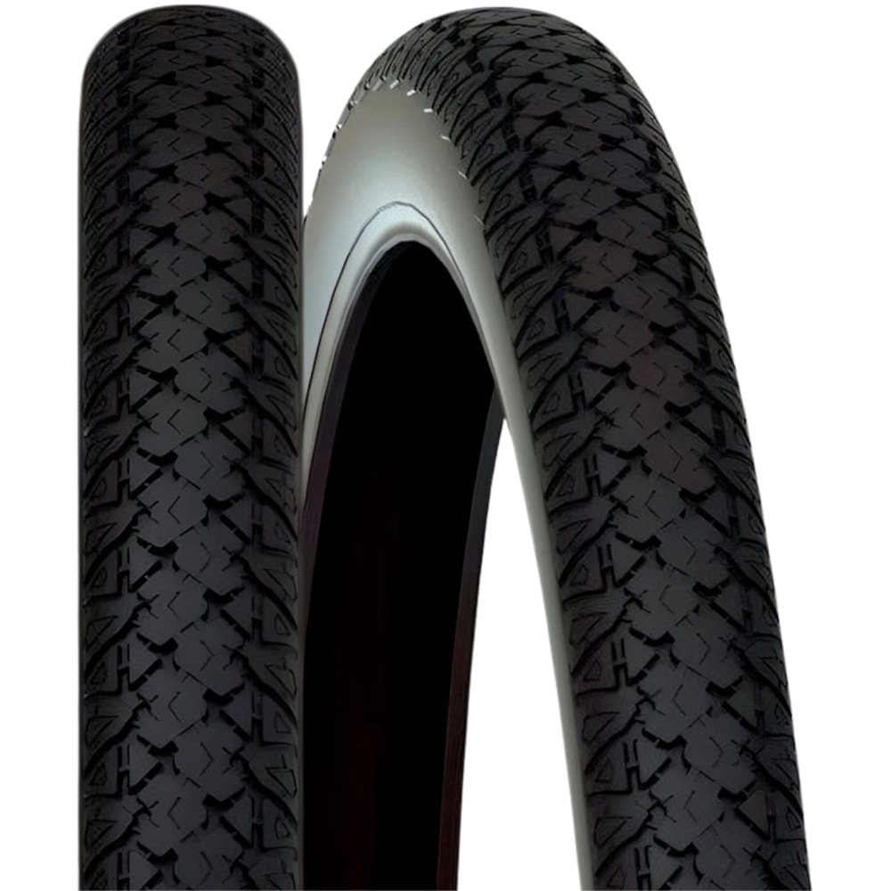 Pneu 26x1.1/2x2 Paco Passeio Preto