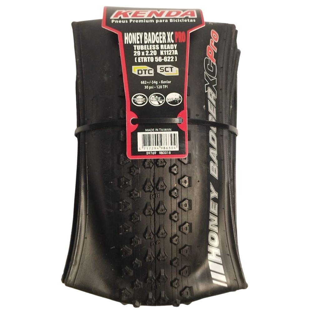 Pneu 29x2.20 Kenda Booster Caffe Skin K1227 Fx-Marrom