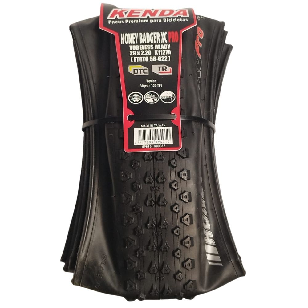 Pneu 29x2.20 Kenda K1127 Preto Honey Badger Sct