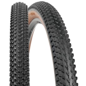 Pneu 29x2.20 Ontrack Gangster Kevlar Tubeless Preto Faixa Marrom