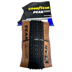 Pneu 29x2.25 Good Year Peak Tubeless Complete Preto Faixa Marrom