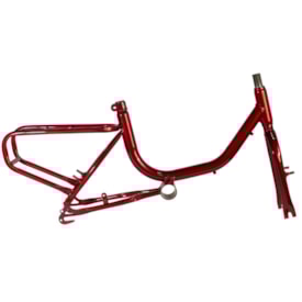 Quadro de Bicicleta 16 Gilmax Monareta Cereja Com Garfo