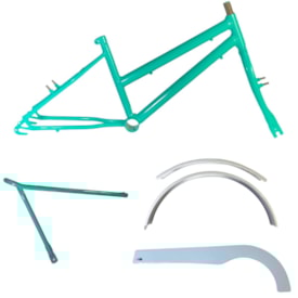 Quadro de Bicicleta 24 Samy Horizon Com Garfo