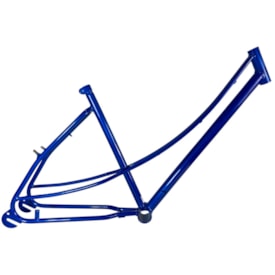 Quadro de Bicicleta 26 Samy Milla Azul Hunter Com Garfo