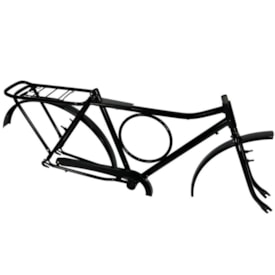 Quadro de Bicicleta 26X1/2 Ciclare Stradeira Terra Forte Preto