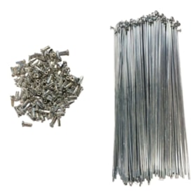 Raio Fino 190x2mm Inox Importado Comum Zincado 36 Raios