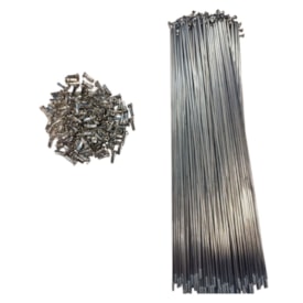 Raio Fino 262x2,00mm Aço Importado Comum Zincado Groza