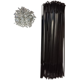 Raio Fino 288x2,00mm Aço Suntour Flat Preto Groza