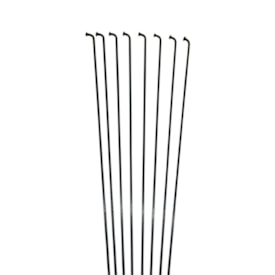 Raio Fino 300x2,00mm Inox Importado Comum Preto 72 Raios