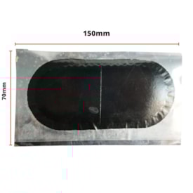 Remendo Estrela Vulcaflex Black V-303 ( Caixa Com 25 Unidades )