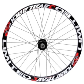 Roda 26 Mtb Aros Avalanch Preto Cubo Rosca Raio Fino 36 Furos