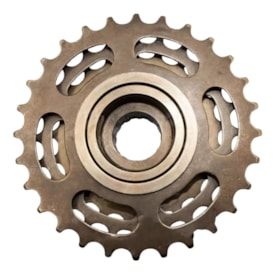 Roda Livre 6 Velocidades Importado Marrom 14/28D