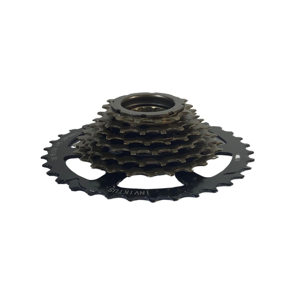 Roda Livre 7 Velocidade Inviktus CL-U026 Index Marrom 14/34D