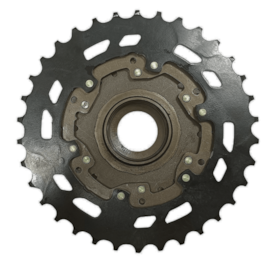 Roda Livre 7 Velocidade Shimano Tourney TZ-500 Index Marrom 14/34D