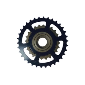 Roda Livre 8 Velocidade Inviktus CL-U028 Index Marrom 13/34D