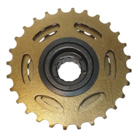 Roda Livre Catraca 6V TRB Dourado 14/28D