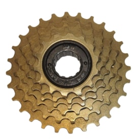 Roda Livre Catraca 6V TRB Dourado 14/28D