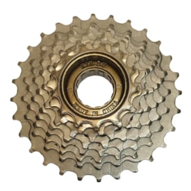 Roda Livre Catraca 8V Xingu Index Prata 13/28D