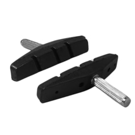 Sapata de Freio V Brake Logan 60mm Preto ( 10 Unidades )