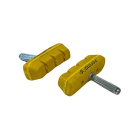 Sapata de Freio V-Brake Silbike 45mm Amarelo