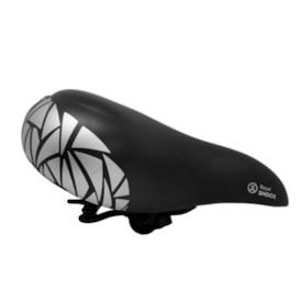 Selim MTB Selle Royal Shock Mosaico Preto e Prata