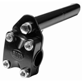 Suporte Guidão BMX Inviktus Alumínio Standard 21,1mm Preto