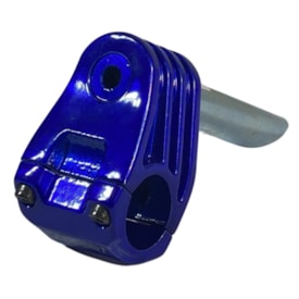 Suporte Guidão Cross Garra7 Falcon Alumínio Standard Azul
