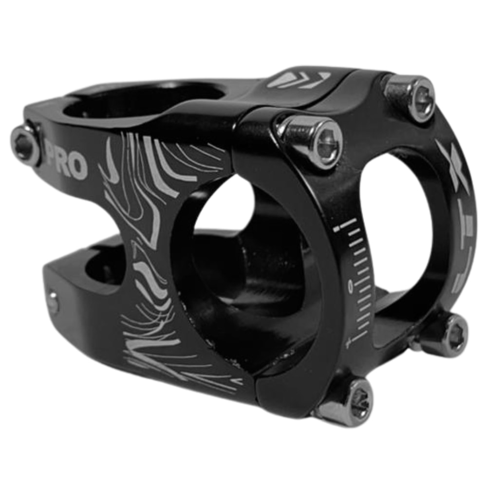 Suporte Guidão DH LTX Pro Alumínio Ahead Set 35mm x 28,6mm Preto