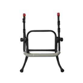 Transbike traseiro Garra7 Aço para 2 Bikes