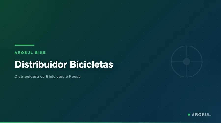 Distribuidor de bicicletas Arosul Bike com modelos MTB Speed Urbana e Infantil