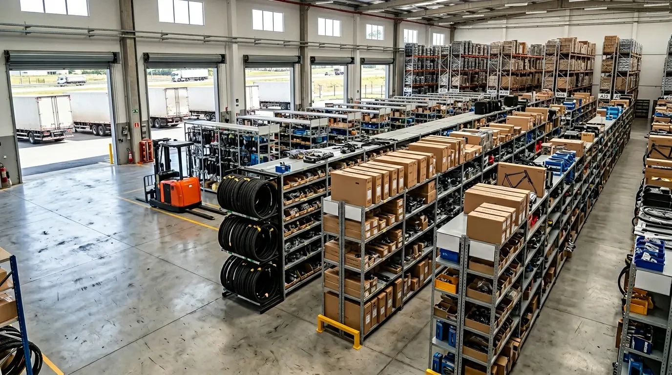 Distribuidora de pecas de bicicleta no Parana com sede em Marialva-PR